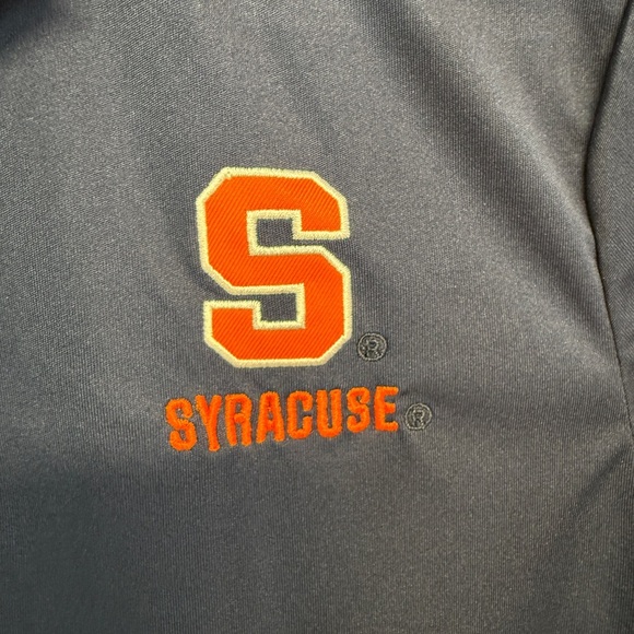 Colosseum Men’s Small Short Sleeve Syracuse Shirt Orange And Blue - Picture 3 of 5